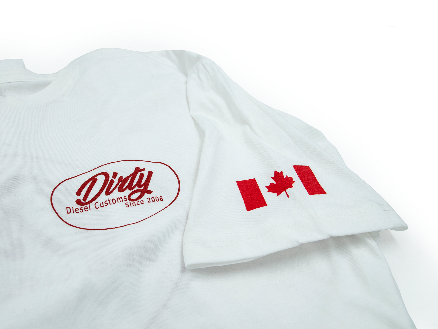 Classic Dirty Diesel T-Shirt-T-Shirt-Dirty Diesel Customs-White-retro-S-Dirty Diesel Customs