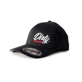 Classic Dirty Hat (Flex-Fit)-Hat-Dirty Diesel Customs-Flex-Fit-Black-YTH-Dirty Diesel Customs