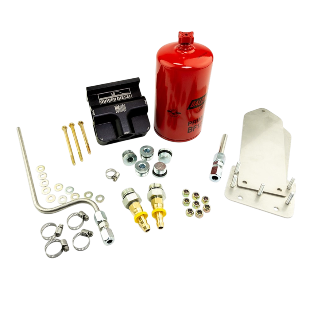 1999-2003 Powerstroke Driven Diesel Fuel Tank / Pre-Pump Kit (Hutch Mod) (DD-73FS-TKF-V4)