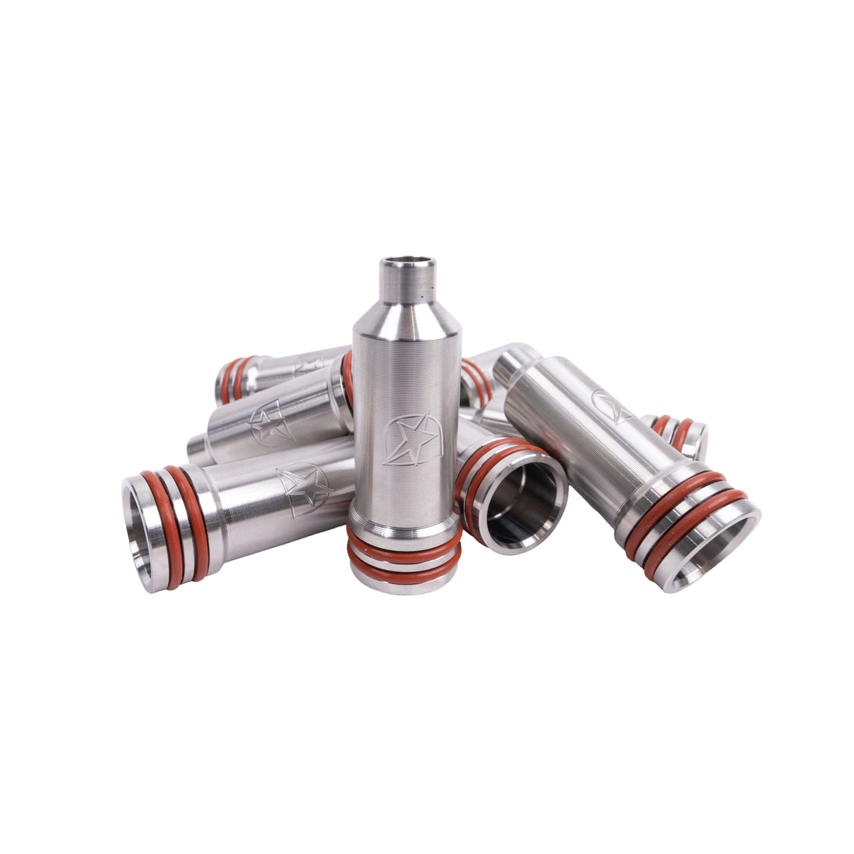 2001-2004 Duramax Stainless Steel Injector Cup Set (DMAX-IC-LB7-SET)