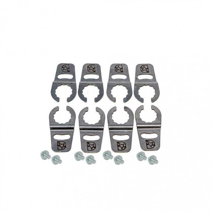 2001-2004 Duramax Stainless Injector Line Retainer Clip Kit (DMAX-ILRC-0104-KIT)