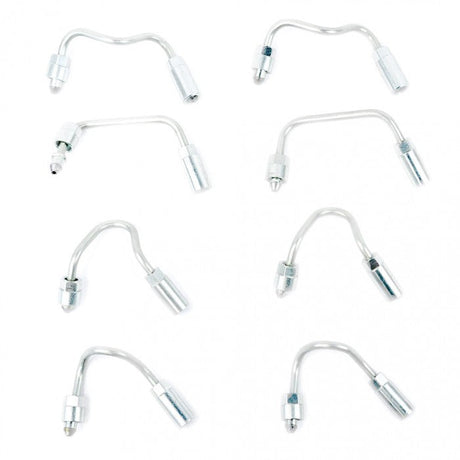 2006-2010 Duramax Stainless Steel High Pressure Injector Lines (Set Of 8) (DMAX523467)