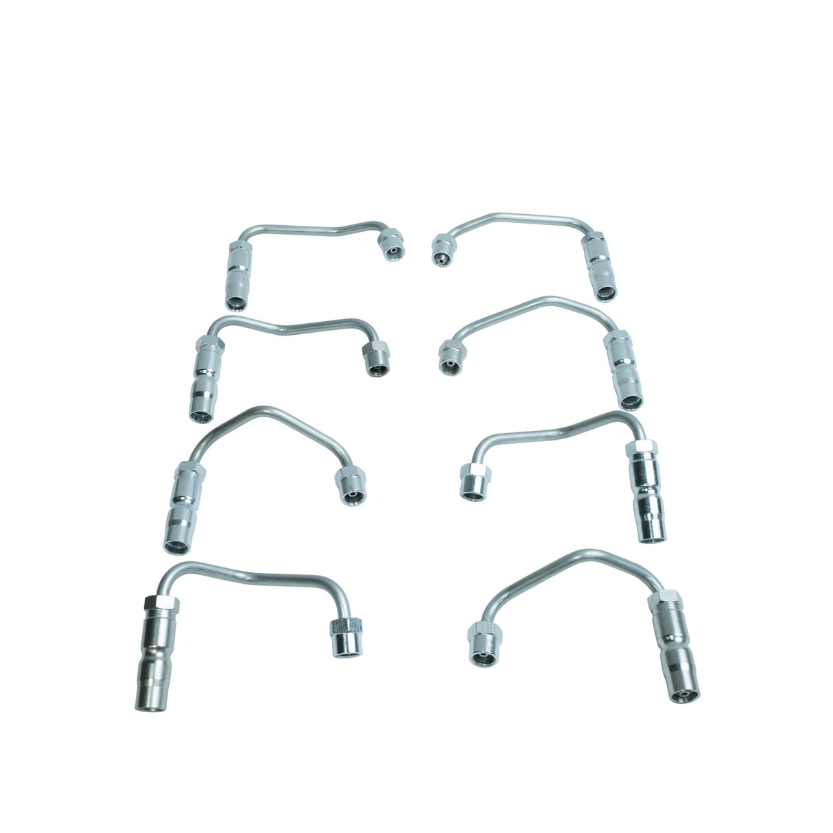 2001-2004 Duramax Stainless Steel High Pressure Injector Lines (Set Of 8) (DMAX720123)
