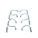 2001-2004 Duramax Stainless Steel High Pressure Injector Lines (Set Of 8) (DMAX720123)