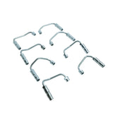 2001-2004 Duramax Stainless Steel High Pressure Injector Lines (Set Of 8) (DMAX720123)