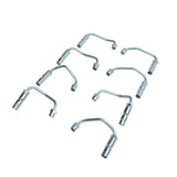 2001-2004 Duramax Stainless Steel High Pressure Injector Lines (Set Of 8) (DMAX720123)