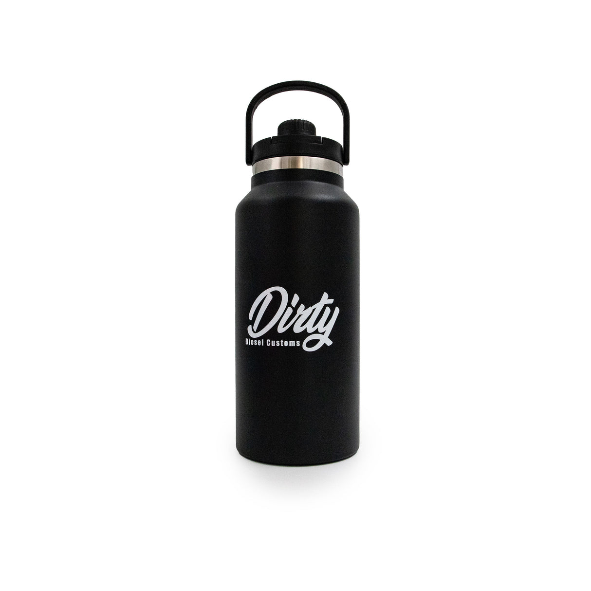 Dirty Diesel Big Swig Water Bottles-Water Bottle-Dirty Diesel Customs-DDC-BIG-SWIG-BLK-Dirty Diesel Customs