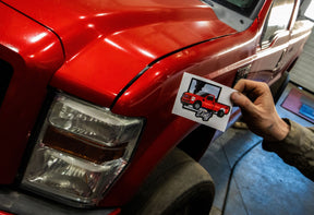 Dirty Diesel Cartoon Drag Truck Stickers-Sticker-Dirty Diesel Customs-Dirty Diesel Customs