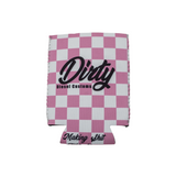Dirty Diesel Checkered Drink Koozies-Beer Koozie-Dirty Diesel Customs-Dirty Diesel Customs