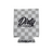 Dirty Diesel Checkered Drink Koozies-Beer Koozie-Dirty Diesel Customs-DDC-ACC-KZY-CHK-GRY-Dirty Diesel Customs