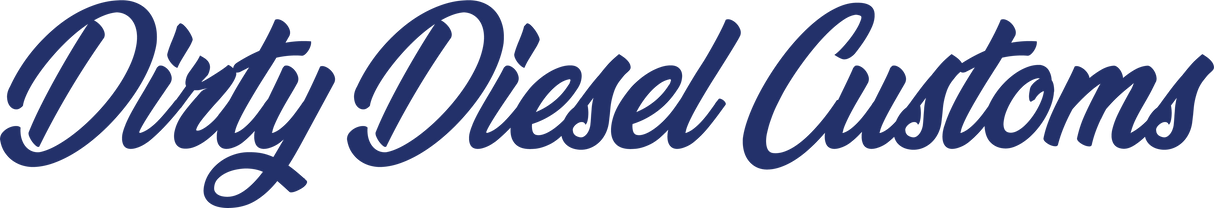 Dirty Diesel Customs Banner Sticker-Sticker-Dirty Diesel Customs-Dirty Diesel Customs