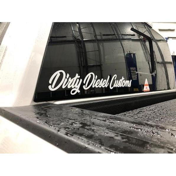 Dirty Diesel Customs Banner Sticker-Sticker-Dirty Diesel Customs-Dirty Diesel Customs