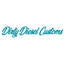 Dirty Diesel Customs Banner Sticker-Sticker-Dirty Diesel Customs-DDC-STICKER-BANNER-TEAL-M-Dirty Diesel Customs