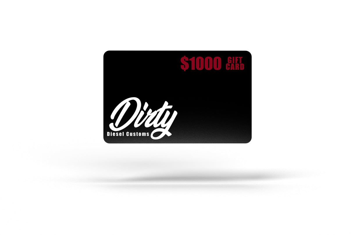 Dirty Diesel Customs Gift Card-Gift Cards-Dirty Diesel Customs-Dirty Diesel Customs