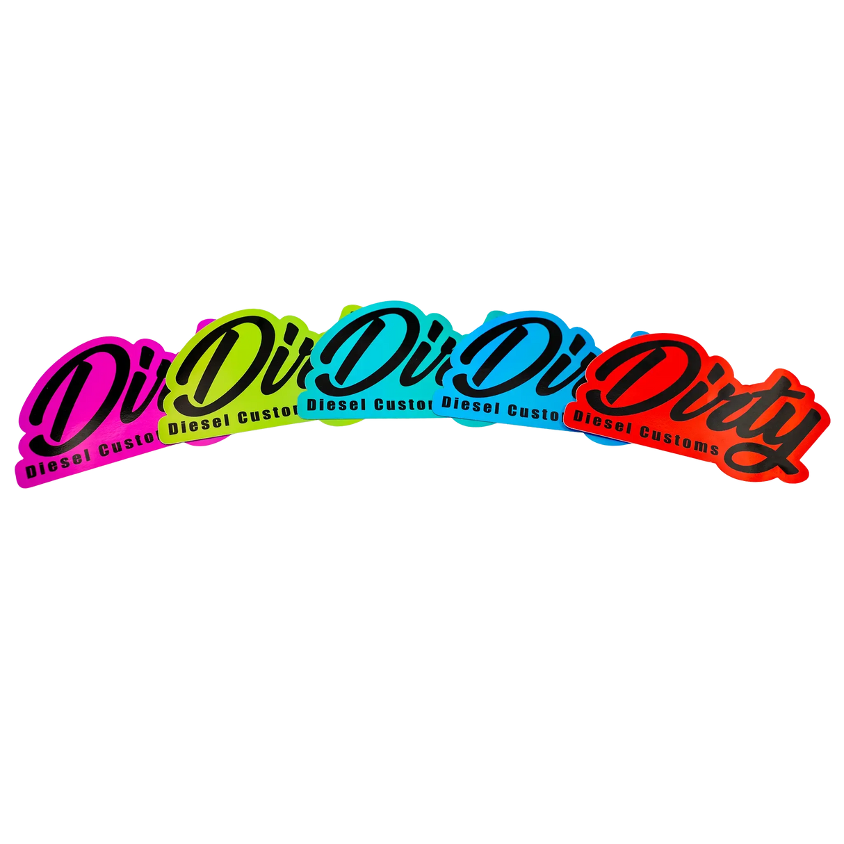 Dirty Diesel Holographic Sticker-Sticker-Dirty Diesel Customs-Dirty Diesel Customs