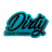 Dirty Diesel Holographic Sticker-Sticker-Dirty Diesel Customs-DDC-HG-STICKER-TEAL-Dirty Diesel Customs