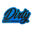 Dirty Diesel Holographic Sticker-Sticker-Dirty Diesel Customs-DDC-STICKER-HOLO-BLU-Dirty Diesel Customs