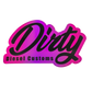 Dirty Diesel Holographic Sticker-Sticker-Dirty Diesel Customs-DDC-STICKER-HOLO-PNK-Dirty Diesel Customs