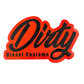 Dirty Diesel Holographic Sticker-Sticker-Dirty Diesel Customs-DDC-STICKER-HOLO-RED-Dirty Diesel Customs