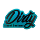 Dirty Diesel Holographic Sticker-Sticker-Dirty Diesel Customs-DDC-STICKER-HOLO-TEAL-Dirty Diesel Customs