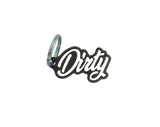 Dirty Diesel Keychain-Keychain-Dirty Diesel Customs-Dirty-Keychain-BLK-Dirty Diesel Customs