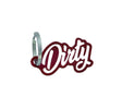 Dirty Diesel Keychain-Keychain-Dirty Diesel Customs-Dirty-Keychain-RED-Dirty Diesel Customs