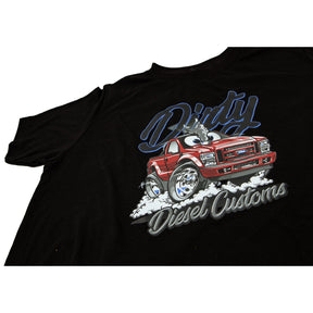 Dirty Diesel Kids Cartoon Truck T-Shirt-T-Shirt-Dirty Diesel Customs-Dirty Diesel Customs