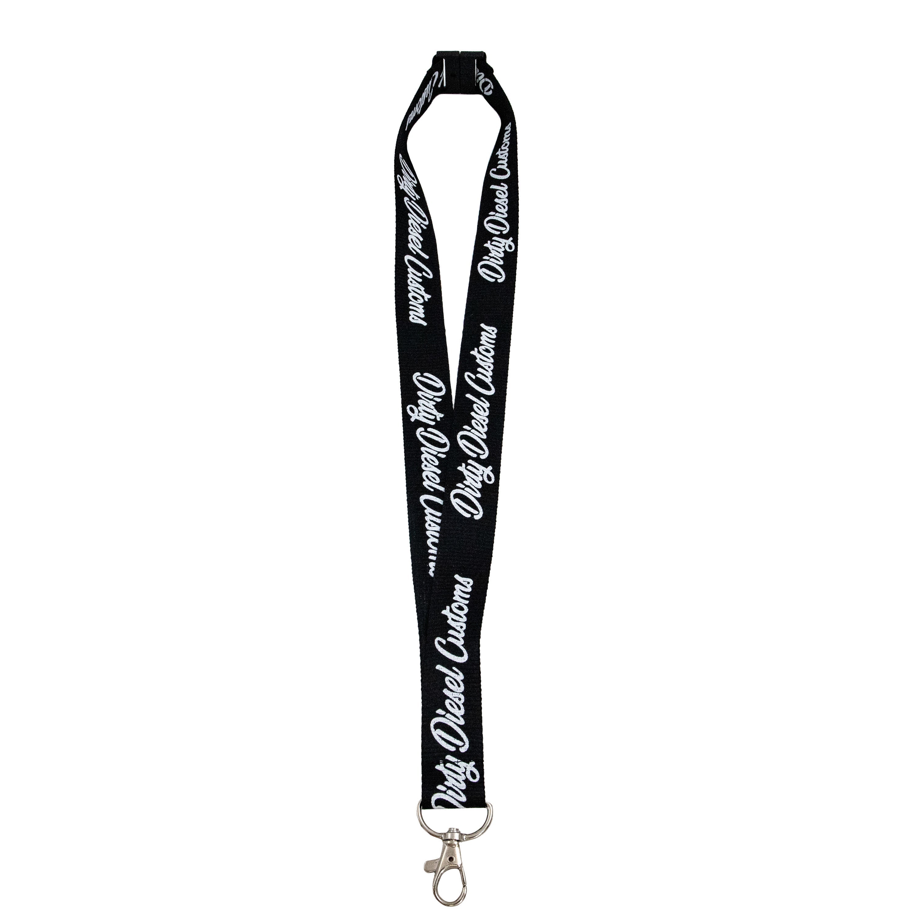 Dirty Diesel Lanyards-Lanyard-Dirty Diesel Customs-dirty-lanyard-Black-Dirty Diesel Customs