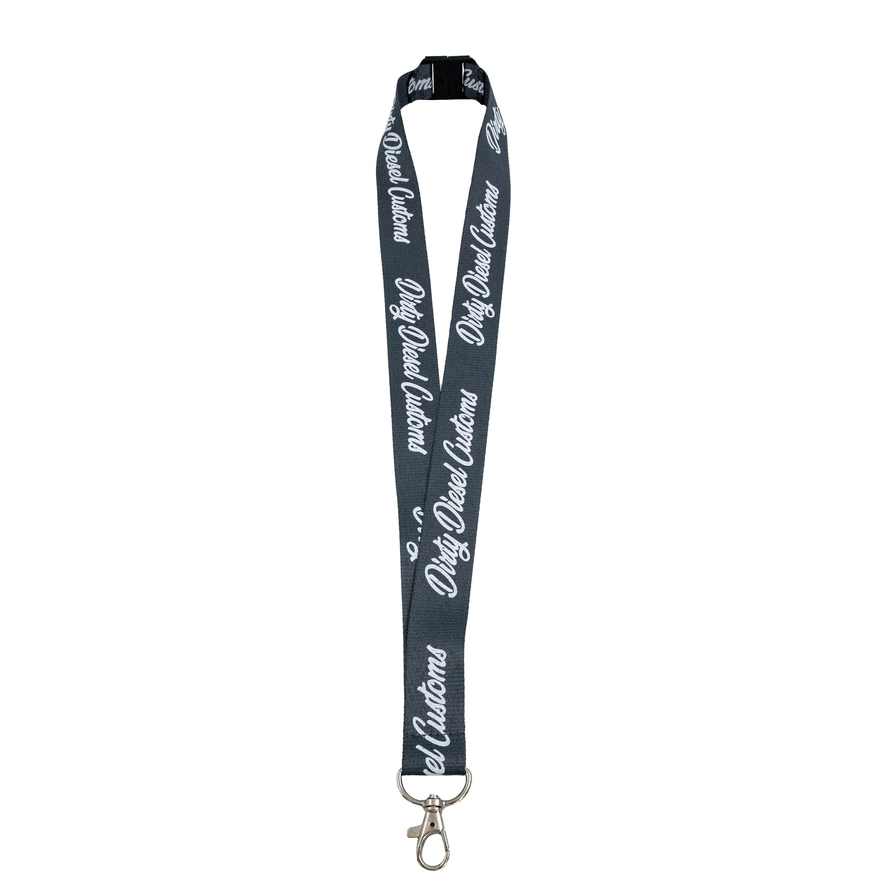 Dirty Diesel Lanyards-Lanyard-Dirty Diesel Customs-dirty-lanyard-Grey-Dirty Diesel Customs