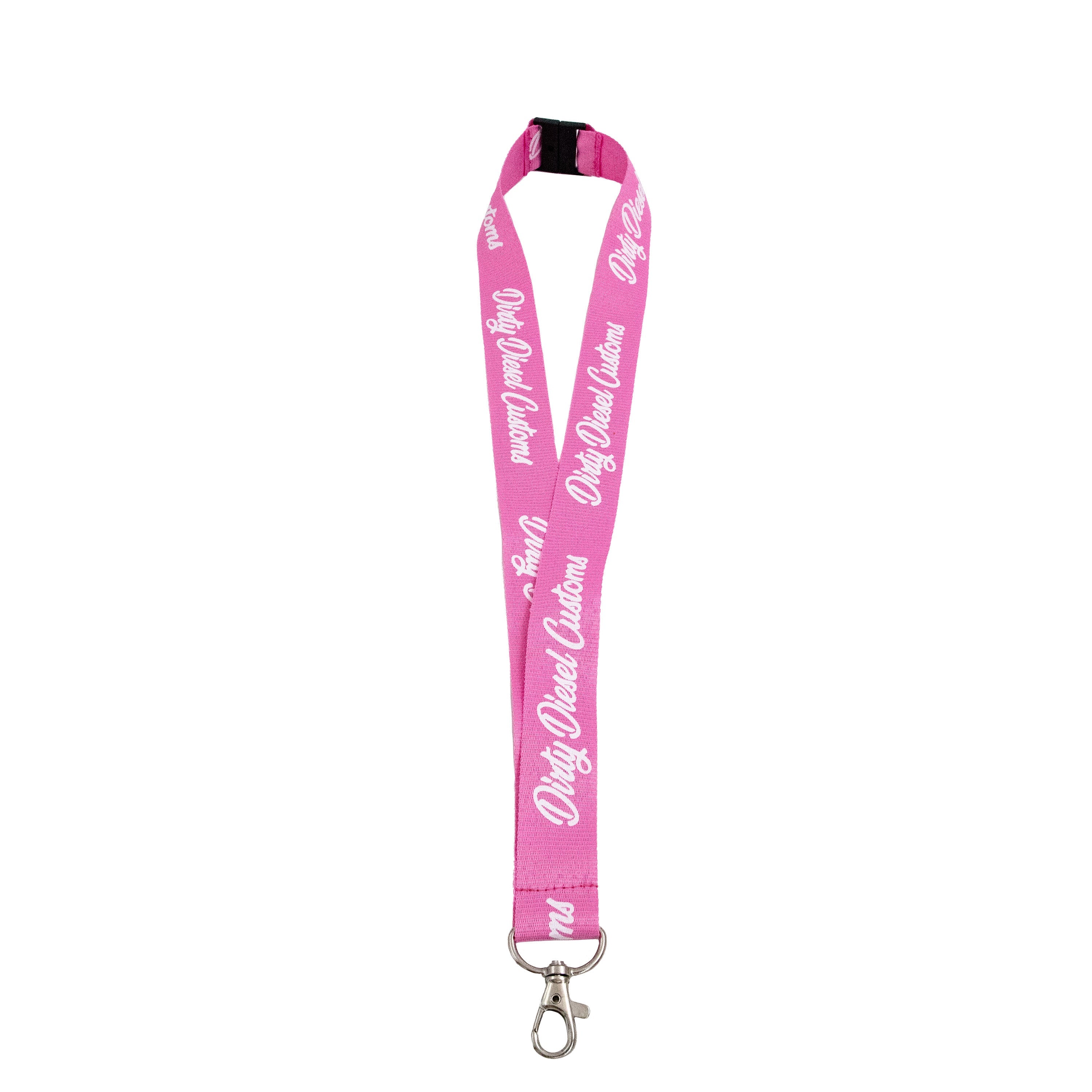Dirty Diesel Lanyards-Lanyard-Dirty Diesel Customs-dirty-lanyard-Pink-Dirty Diesel Customs