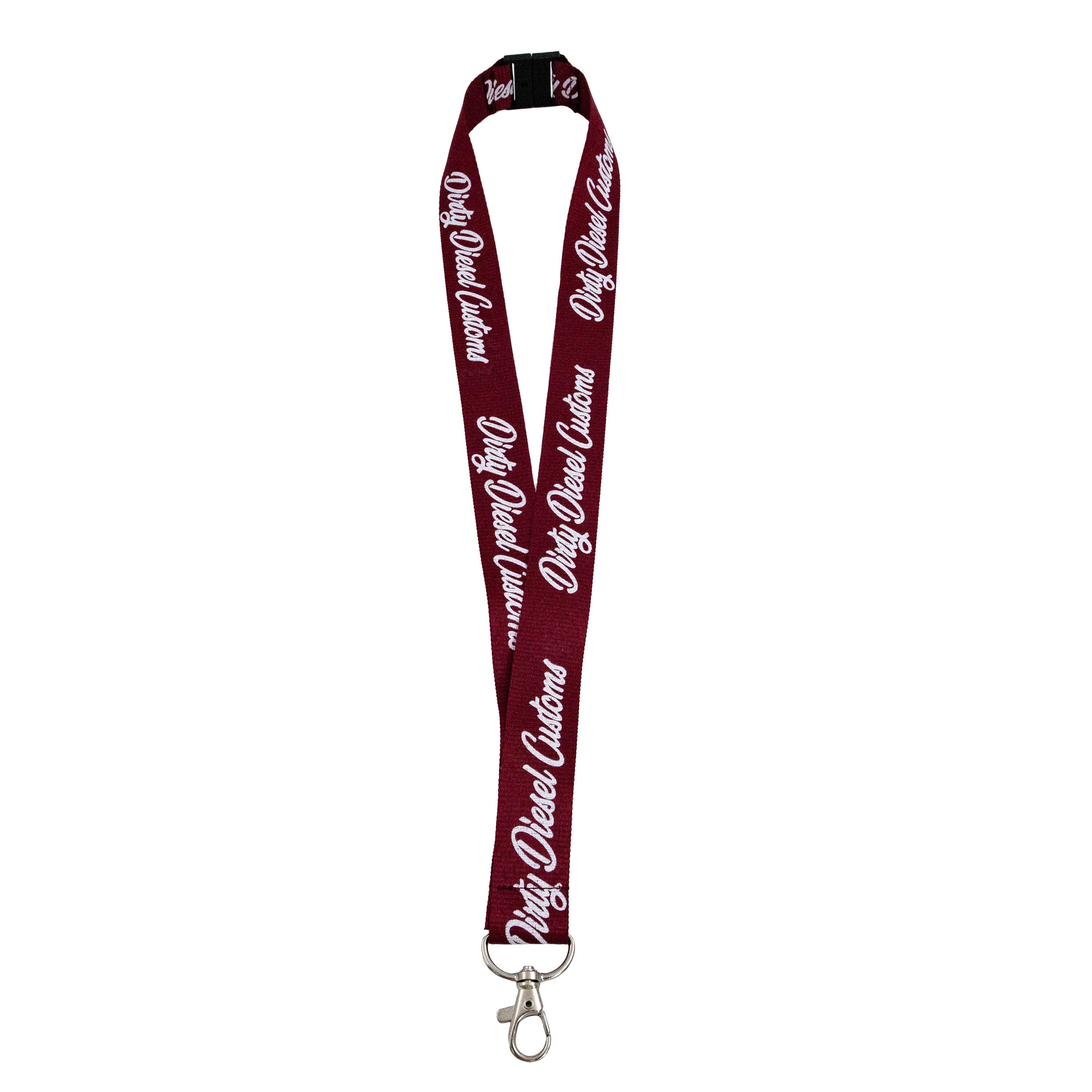 Dirty Diesel Lanyards-Lanyard-Dirty Diesel Customs-dirty-lanyard-Red-Dirty Diesel Customs