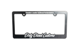 Dirty Diesel License Plate Frame-License Plate Frame-Dirty Diesel Customs-Dirty Diesel Customs