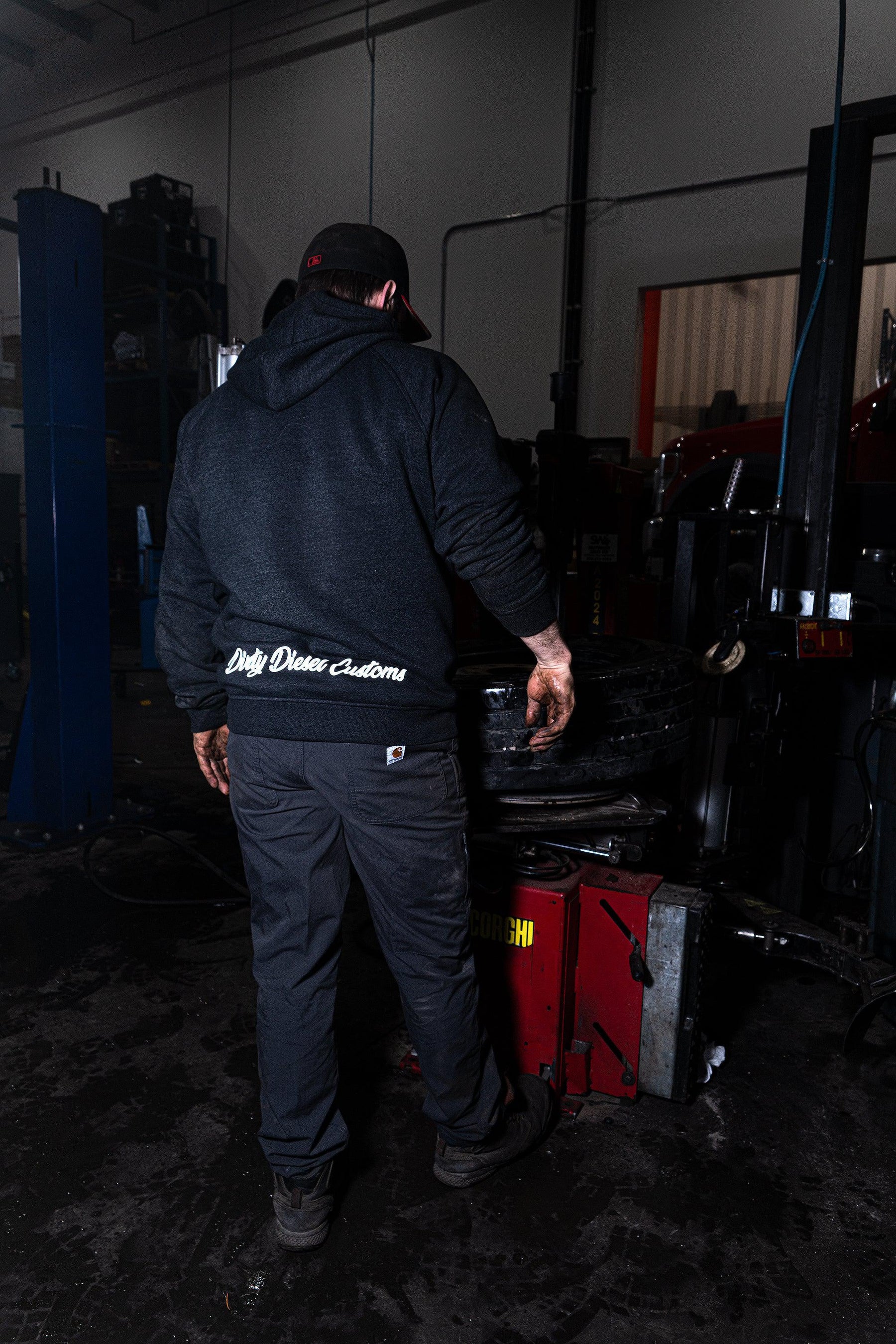 Dirty Diesel Pullover Hoodie-Hoodie-Dirty Diesel Customs-Dirty Diesel Customs