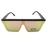 Dirty Diesel Square Sunglasses-Sunglasses-Dirty Diesel Customs-DDC-SUNGLASS-SQUARE-YEL-PLR-Dirty Diesel Customs