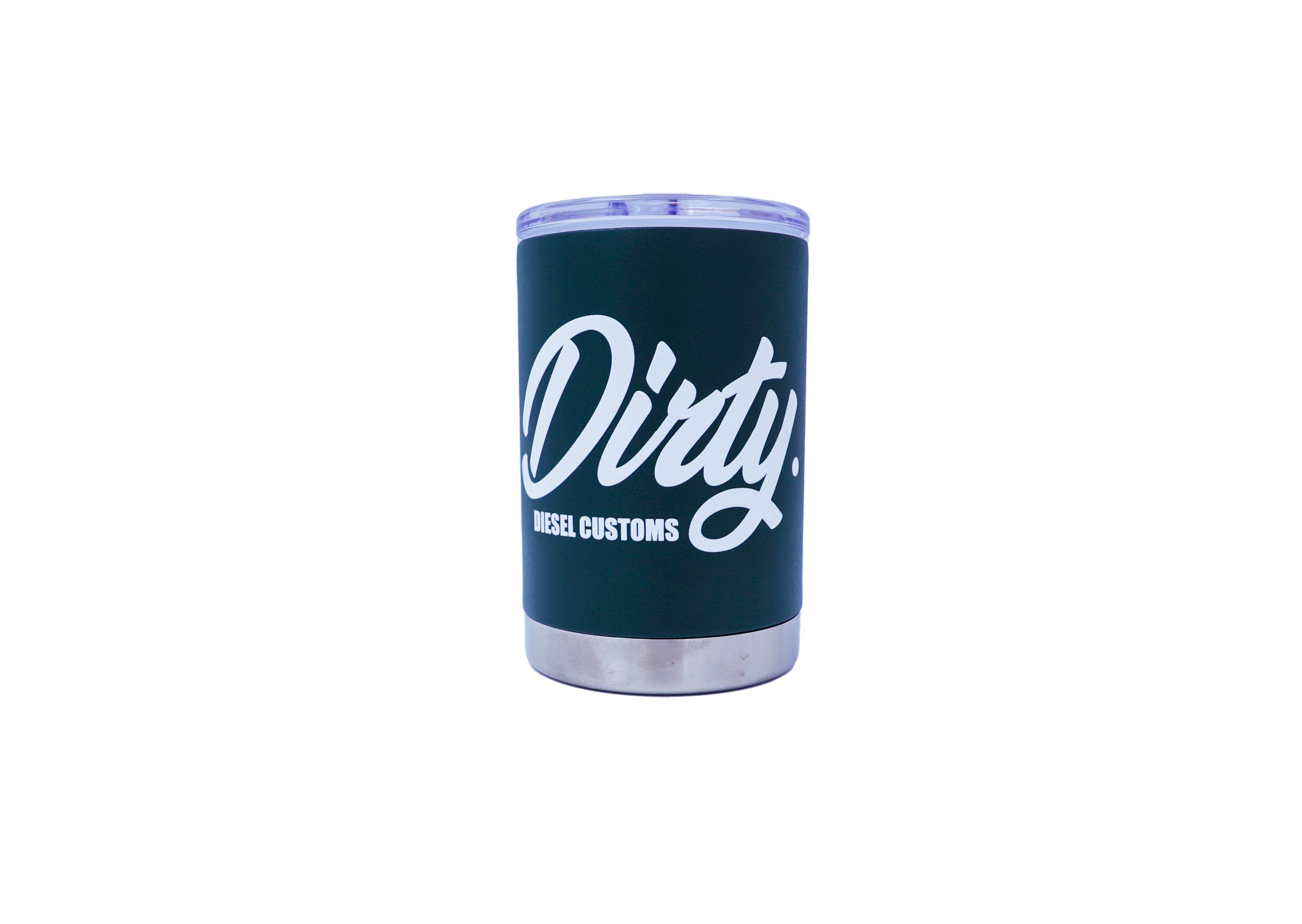 Dirty Diesel Vacuum Insulated Stainless Steel Rambler-Rambler-Dirty Diesel Customs-DIRTY-RAMBLER-GRN-Dirty Diesel Customs