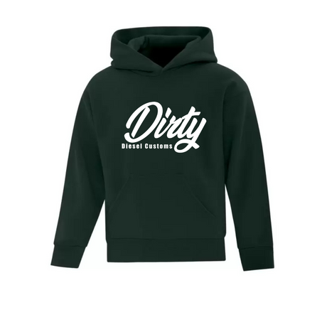 Dirty Diesel Youth Hoodie-Hoodie-Dirty Diesel Customs-DDC-YOUTH-HOODIE-BLK-S-Dirty Diesel Customs