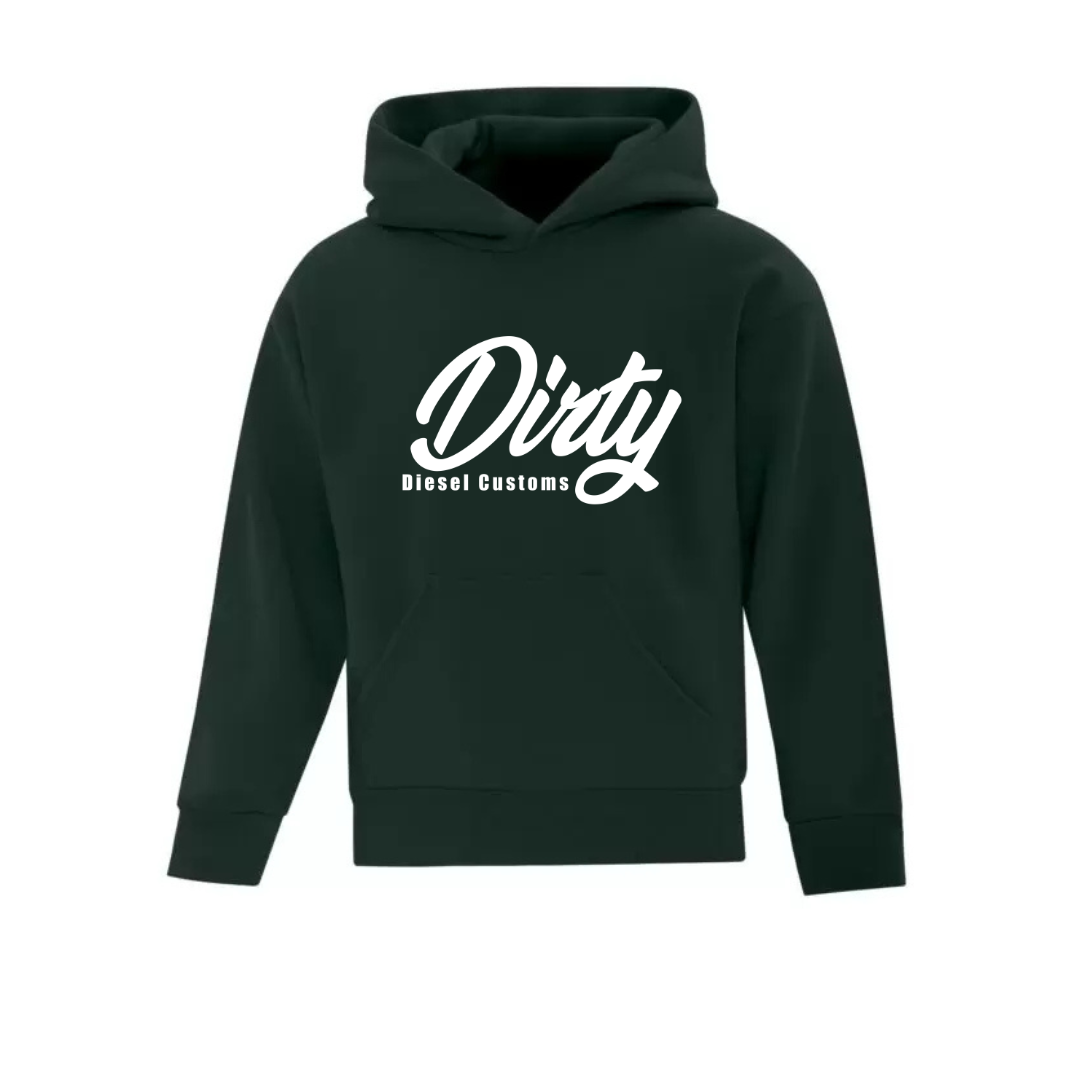 Dirty Diesel Youth Hoodie-Hoodie-Dirty Diesel Customs-DDC-YOUTH-HOODIE-BLK-SM-Dirty Diesel Customs