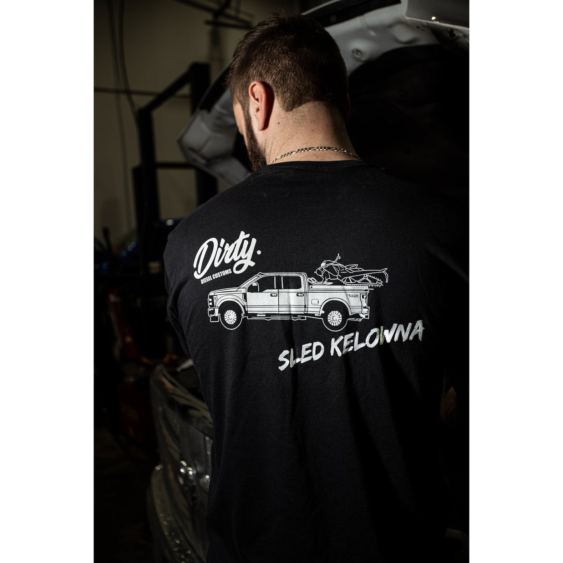 Dirty Diesel x Sled Kelowna T-Shirt-T-Shirt-Dirty Diesel Customs-Dirty Diesel Customs