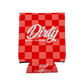 Dirty Diesel Checkered Drink Koozies - Beer Koozie - Dirty Diesel Customs