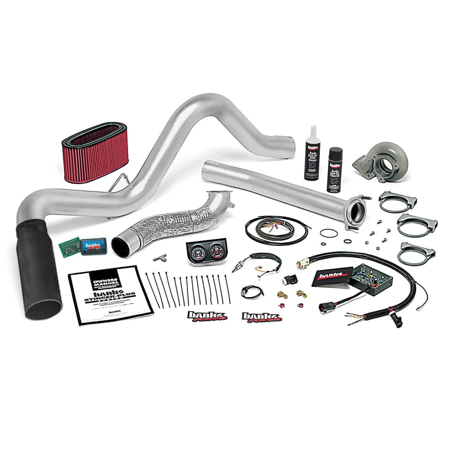 *Discontinued* 1994-1995.5 Powerstroke Stinger-Plus Power System w/auto trans (48553)-Computer Chip Programmer Kit-Banks Power-48553-B-Dirty Diesel Customs