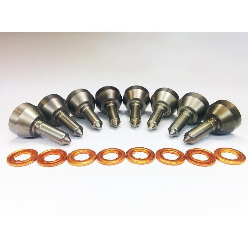 *Discontinued* 1994-1997 Powerstroke Custom Injector Nozzle Set (DDP 9497CUSTOM NZ)-Performance Nozzles-Dynomite Diesel-Dirty Diesel Customs