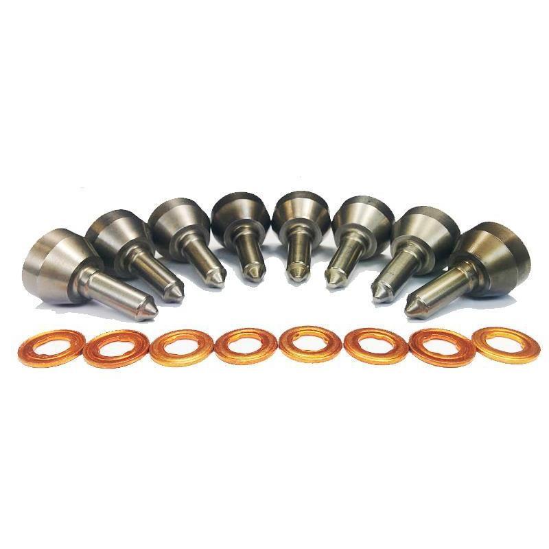 *Discontinued* 1994-1997 Powerstroke Nozzle Set - Stage 1 (15% Over) (DDP 9497STG1NZ)-Performance Nozzles-Dynomite Diesel-DDP 9497STG1NZ-Dirty Diesel Customs