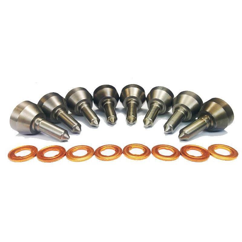 *Discontinued* 1994-1997 Powerstroke Nozzle Set - Stage 2 (25% Over) (DDP 9497STG2NZ)-Performance Nozzles-Dynomite Diesel-Dirty Diesel Customs
