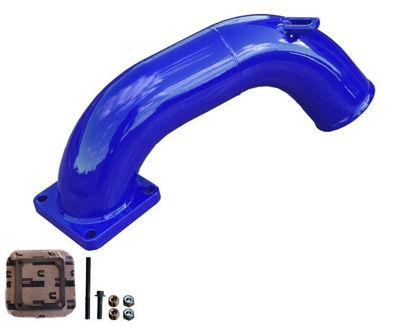 *Discontinued* 1994-1998 Cummins Aluminum Intake Manifold (PDC9498IMA)-Intake Manifold-Pusher-PDC9498IMA_U2-Dirty Diesel Customs