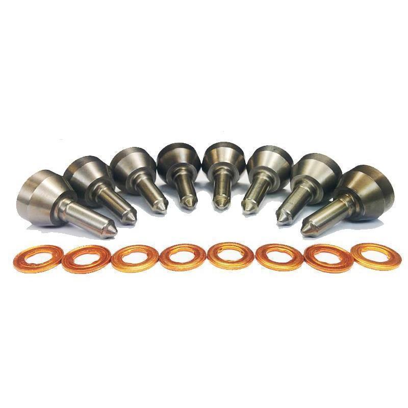 *Discontinued* 1998-1999 Powerstroke Stage 1 Injector Set (15% Over) (DDP AB-1)-Performance Injectors-Dynomite Diesel-Dirty Diesel Customs
