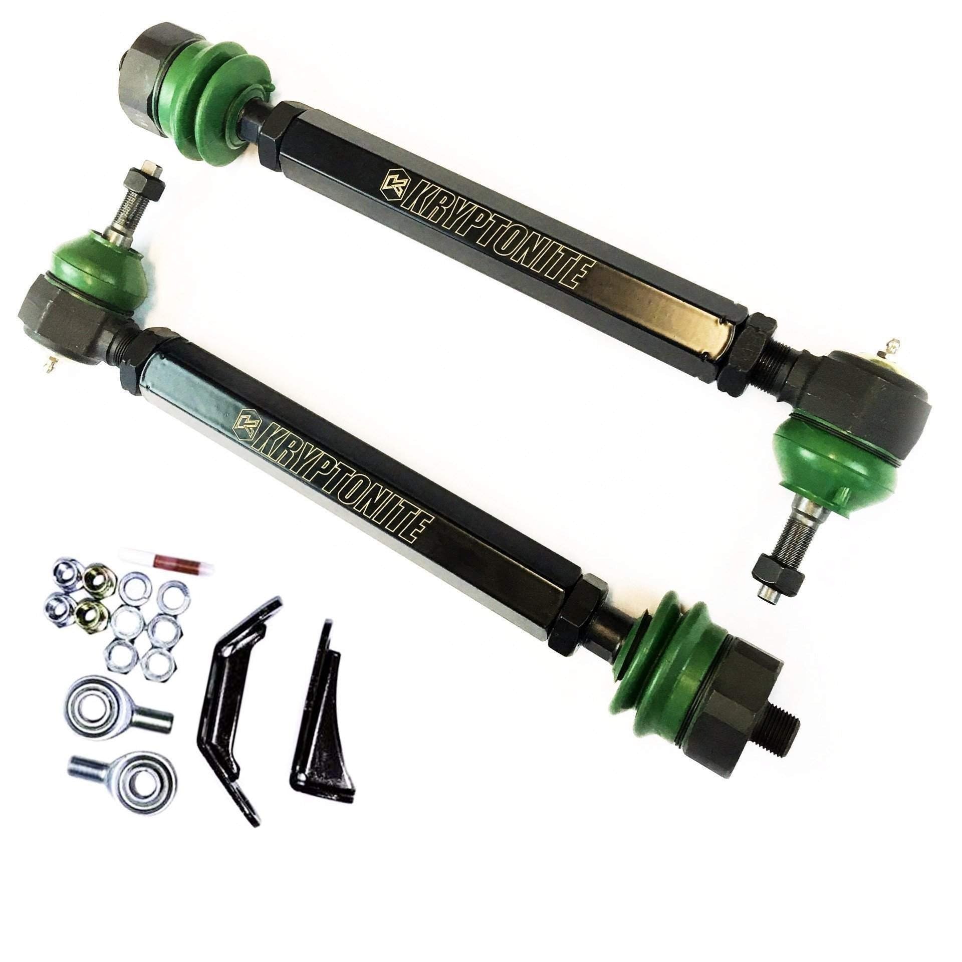 *Discontinued* 2001-2010 Duramax KRYPTONITE Death Grip Tie Rods w/ PISK Kit (KRTR10-PISK)-Tie Rods & Pitman Idler Support-KRYPTONITE-Dirty Diesel Customs