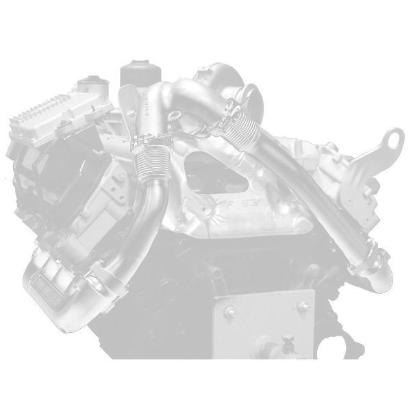 *Discontinued* 2003-2004 6.0L Powerstroke UpPipe Kit w/ Heat Shield (1043915)-Up-Pipes-BD Diesel-Dirty Diesel Customs