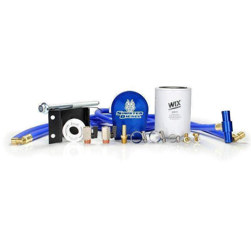 *Discontinued* 2003-2007 Cummins Coolant Filtration Kit (SD-COOLFIL-5.9-03-W)-Coolant Filtration System-Sinister-Dirty Diesel Customs