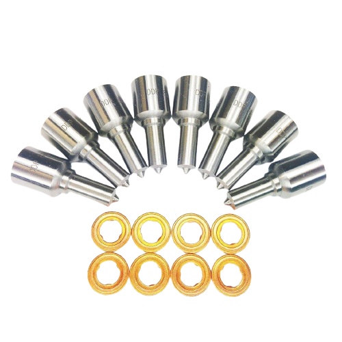 *Discontinued* 2003-2007 Powerstroke Nozzle Set - 50hp (15% Over) (DDP 60-50NZ)-Performance Nozzles-Dynomite Diesel-DDP 60-50NZ-Dirty Diesel Customs