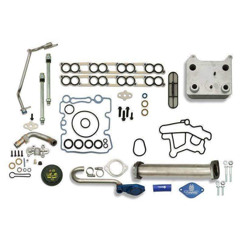 *Discontinued* 2003-2007 Powerstroke Solution Kit W/ EGR Delete, '03 Update (SD-BS-6.0-EGRD-UK-03)-Solution Package-Sinister-SD-BS-6.0-EGRD-UK-03-Dirty Diesel Customs